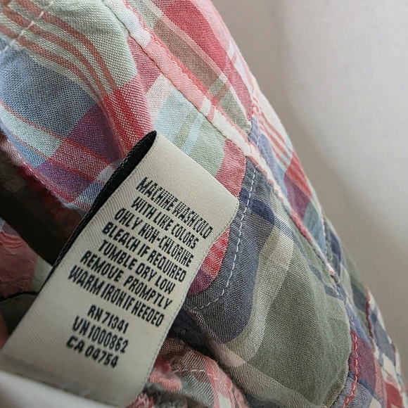 L.L. Bean Womens Quilted Long Sleeve Button Down Shirt Size Petite Small - Picture 8 of 9